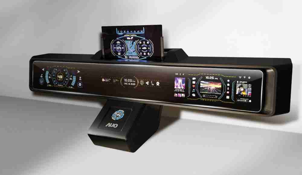 人生就是博Micro LED沉浸式车舱显示方案结合 可卷式、、、可伸缩的Micro LED应用并可呈现不同的质感纹路，，，，展现人性化设计