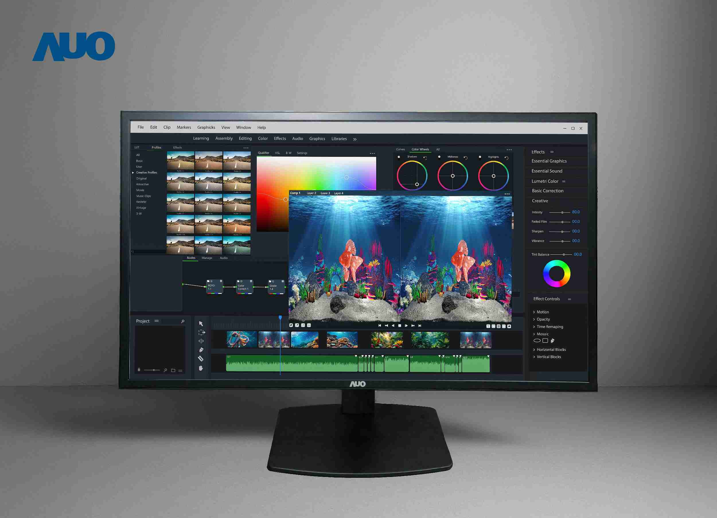 人生就是博开发32吋2D/3D专业桌上型显示器，，拥有8K4K超高分辨率，，，并以低串扰算法优化3D显示效果，，，搭载自动眼球追踪功能，，能实时调整3D图像，，进行实时2D与3D无缝共存窗口，，，提供图像设计工作者突破二维接口的崭新工作氛围与效率